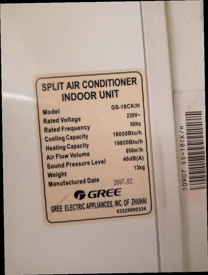 Gree Split AC - used 3