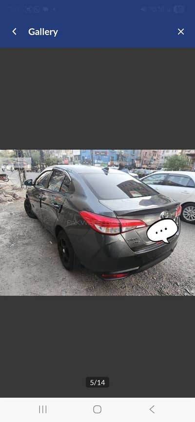 yaris cvt gli 1.3 showroom condition  totally  genius paint