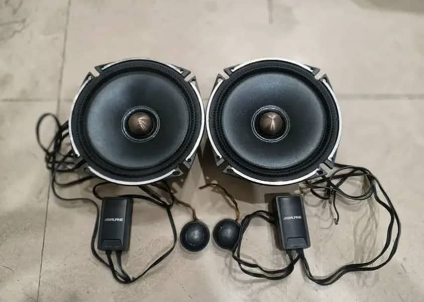 Alpine 2-way components 0