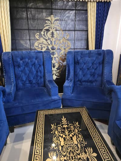 sofa set 7 seater like a new condition