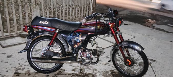 Union Star us70cc 2023 model red colour