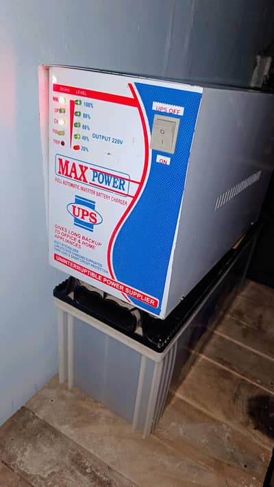 UPS 1200wats with battery 100% copper for Salle