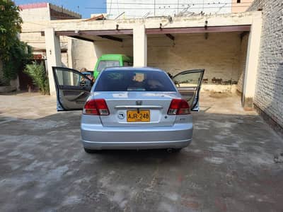 Honda civic 2005 eagle shape