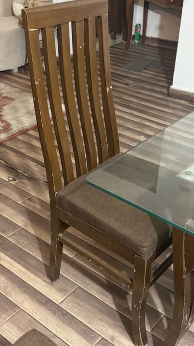 6 seater dinning table