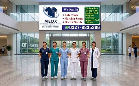 Doctor and Nursing Scrub