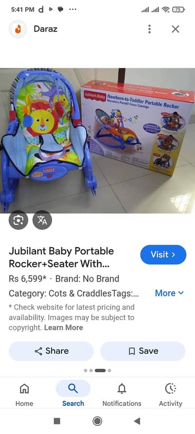 Baby swings Brand New for sale