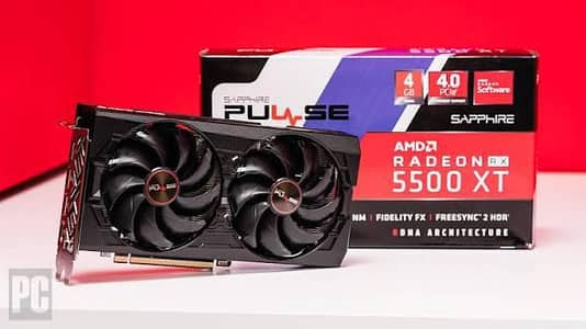Graphics Card Radeon RX 5500 XT GDDR 8GB