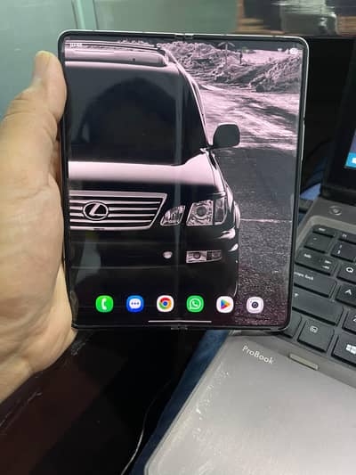 Samsung  Z Fold 3 with box and sim time