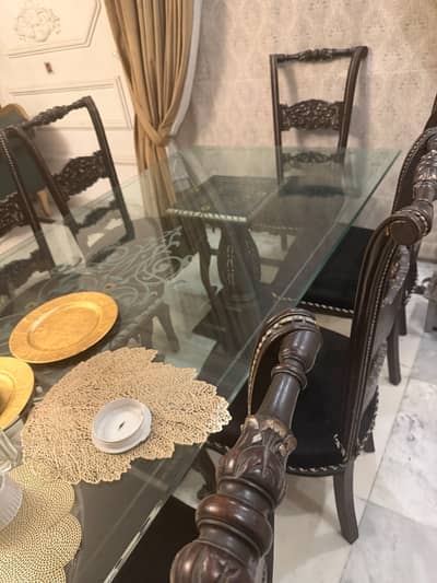Dinning Table with 8 chairs