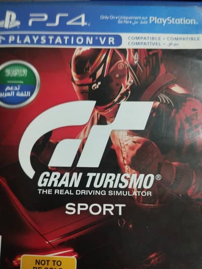 PS4 pro cd gran turismo sport