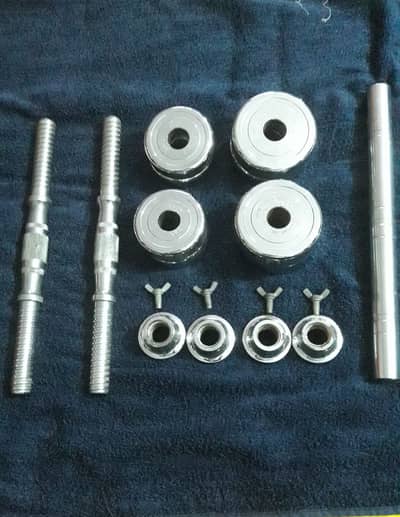 IMPORTED STEEL DUMBLES