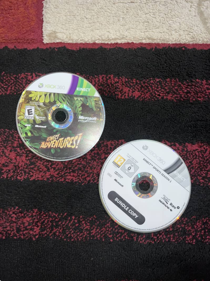 Xbox 360 Kinect Sensor + Original Kinect CD Bundle 3