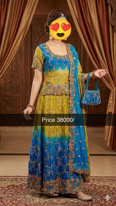 Bridal Maxi / Wedding/ Engagement/ Walima Dress / Fancy Maxi for Women