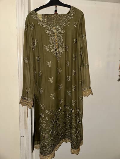 3 pc olive green