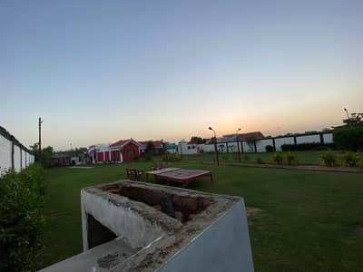 A Prime Location Farm House Of 2500 Kanal In Gadap Town