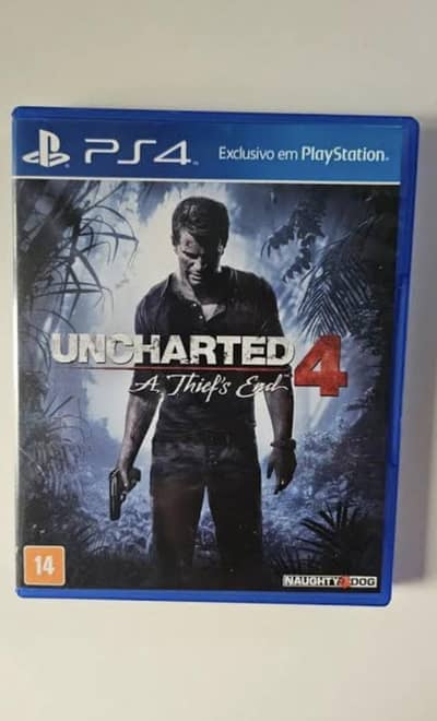 Uncharted 4: A Thief's End (PS4) – Mint Condition Disc