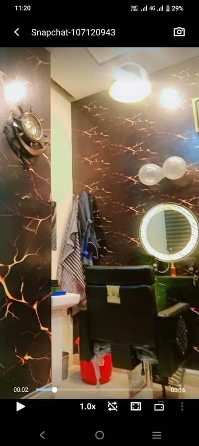 A one saloon for men