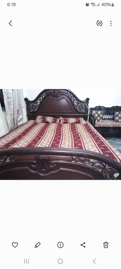 A BED IN GOOD CONDITION