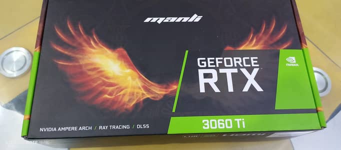 Manli RTX 3060 Ti 8GB GDDR6 | Gaming Graphics Card | Box Available