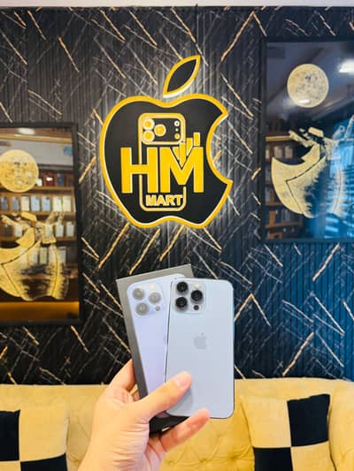 Apple iPhone 13 Pro with Box 256GB PTA Approved 90 Health Waterpack