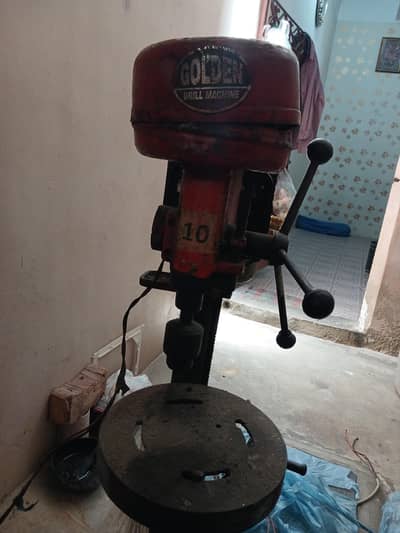 Golden Drill Machine for Sale – Good Working Condition