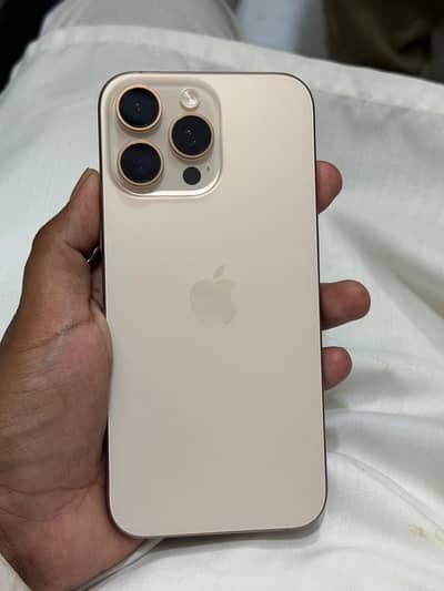 Iphone 16 pro max PTA 96 health full box 10/10