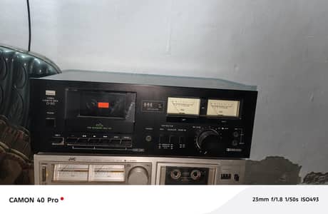 Sansui Cassette Player D90 & JVC KD-A33 Stereo Cassette Deck