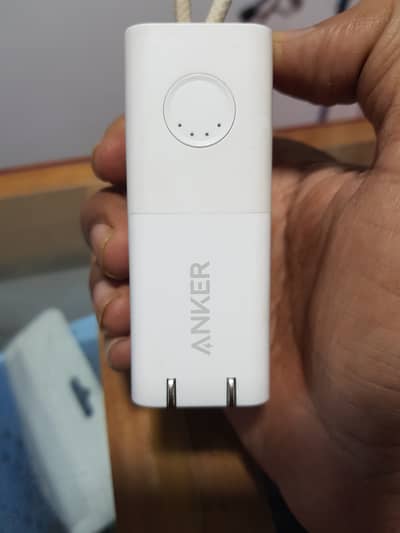 Anker travel adopter and 5000mah portable charger