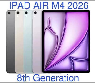 APPLE IPAD AIR 8th GEN M4 CHIP 11"256GB WIFI