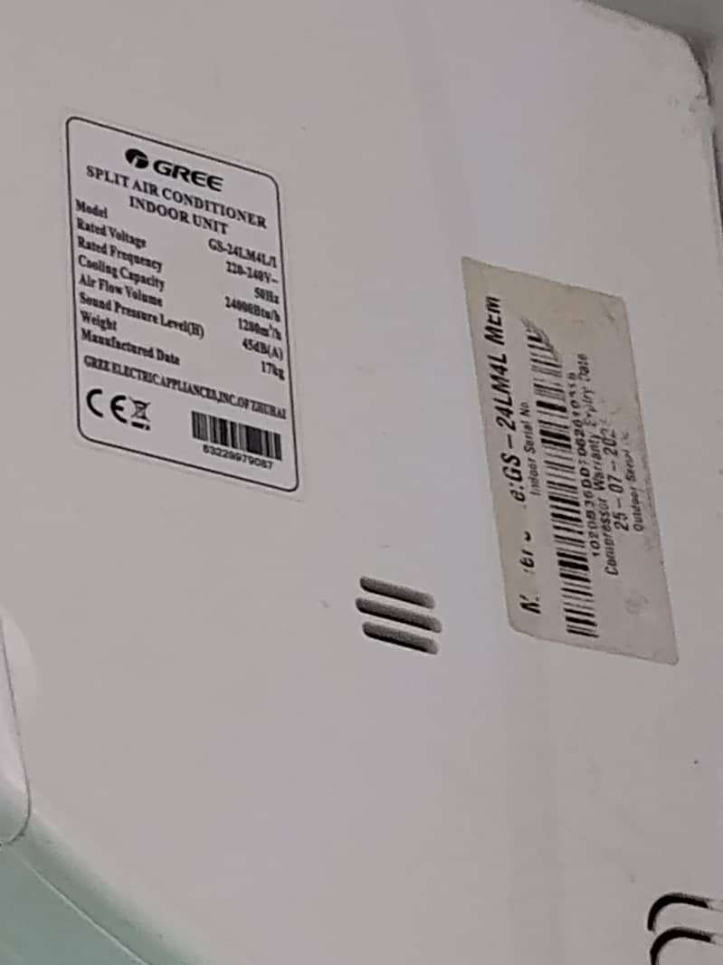 Gree Split A/C 2.0 Ton 1