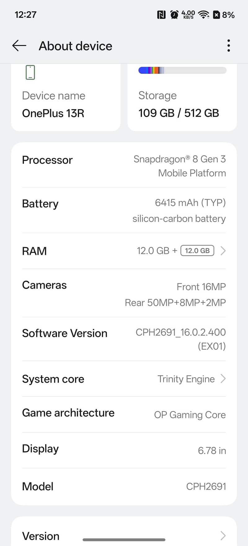 One Plus Ace 5 4