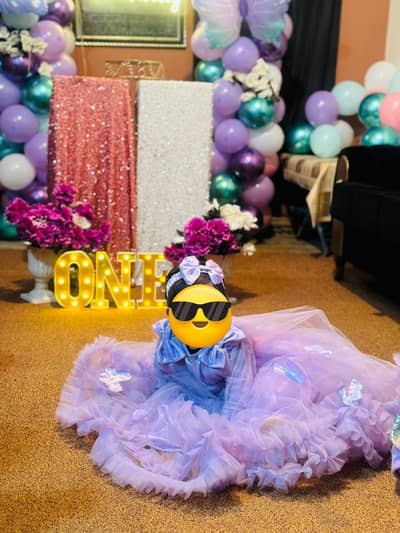one year birthday girl dress