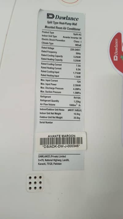 Dawlence Avante Inverter 30