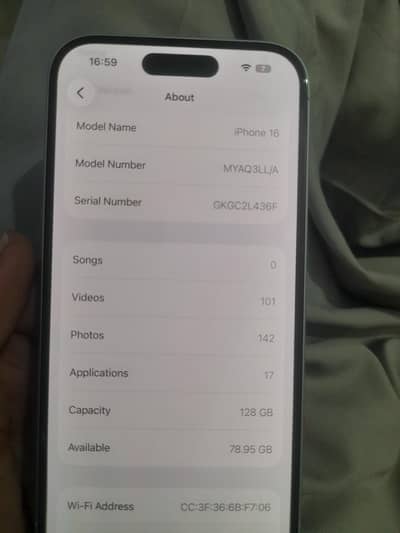 Iphone 16 128gb bypass
