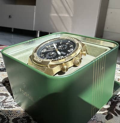 Brand New Fossil Bronson FS5877 Chronograph