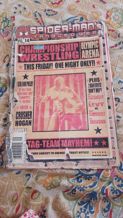2 vintage used comics of 2002 era for collectors