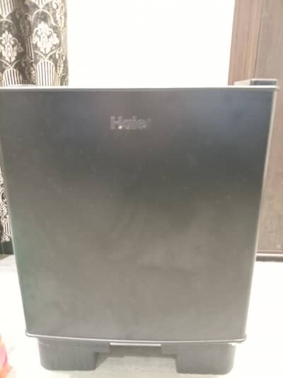 Haier Refrigerator HR-66B Single Door  (Black)