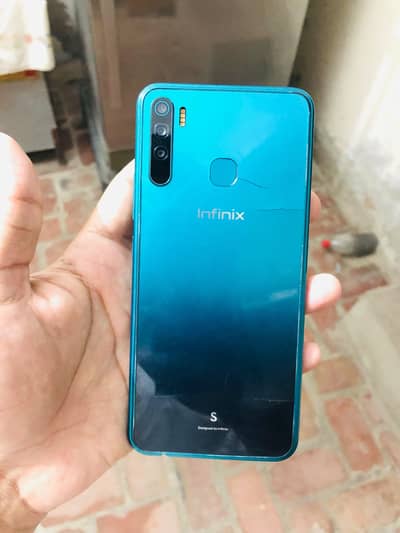 Infinix S5 Lite 4gb 64gb with box all ok fingerprint ok