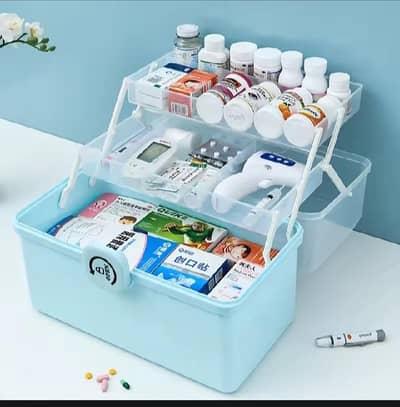 Medical kit Household Large capacity multi layer storage box