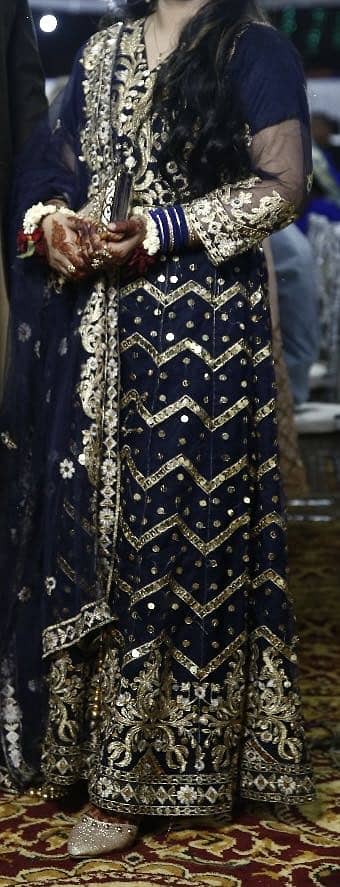Embroidered fancy dress