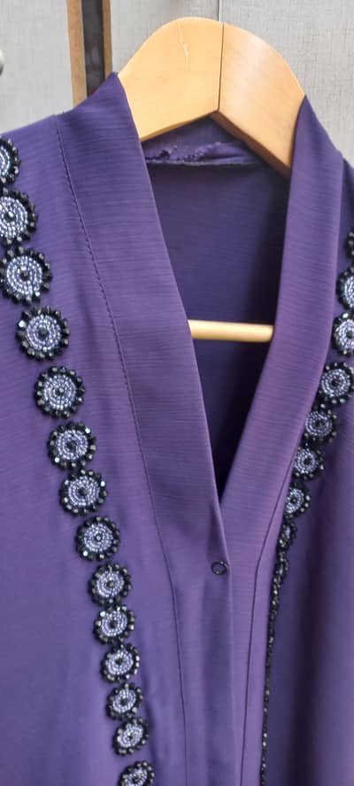 unused Abaya Cut Dana Hand Work
