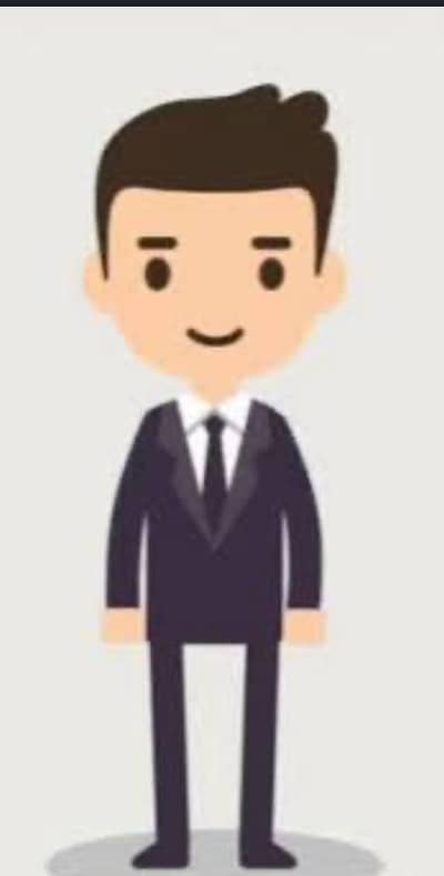 Salesman Job Blue Area