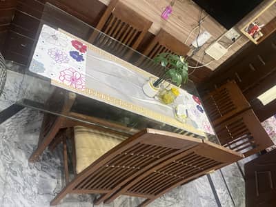 Dinning table with 6 seats
