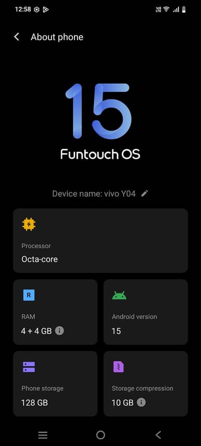 Vivo Y04 official PTA