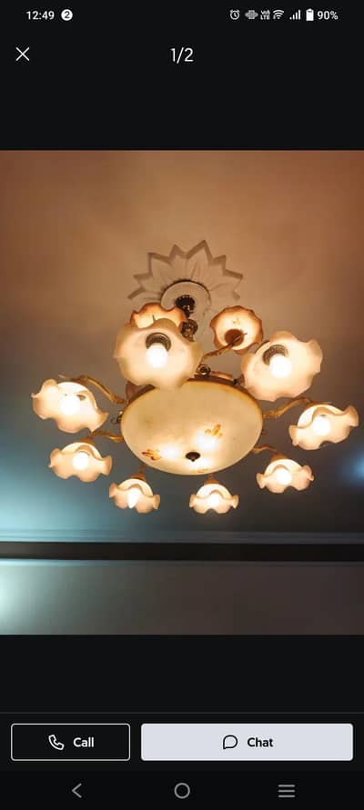 Chandelier Fanoos