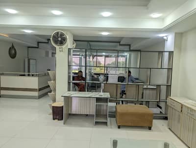 1500 SQFT Fully Furnished Office Space Available For Rent In Blue Area, Islamabad. prime location
