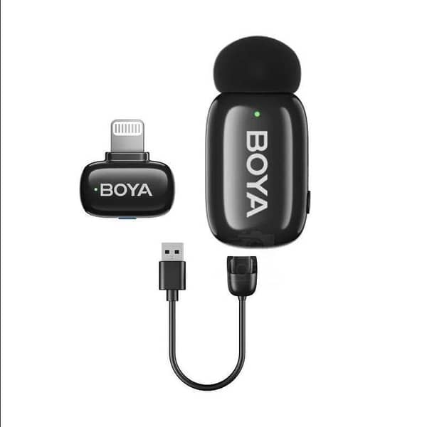 BOYA Mini 2-07 AI Wireless Microphone for iPhone/iOS (Lightning)