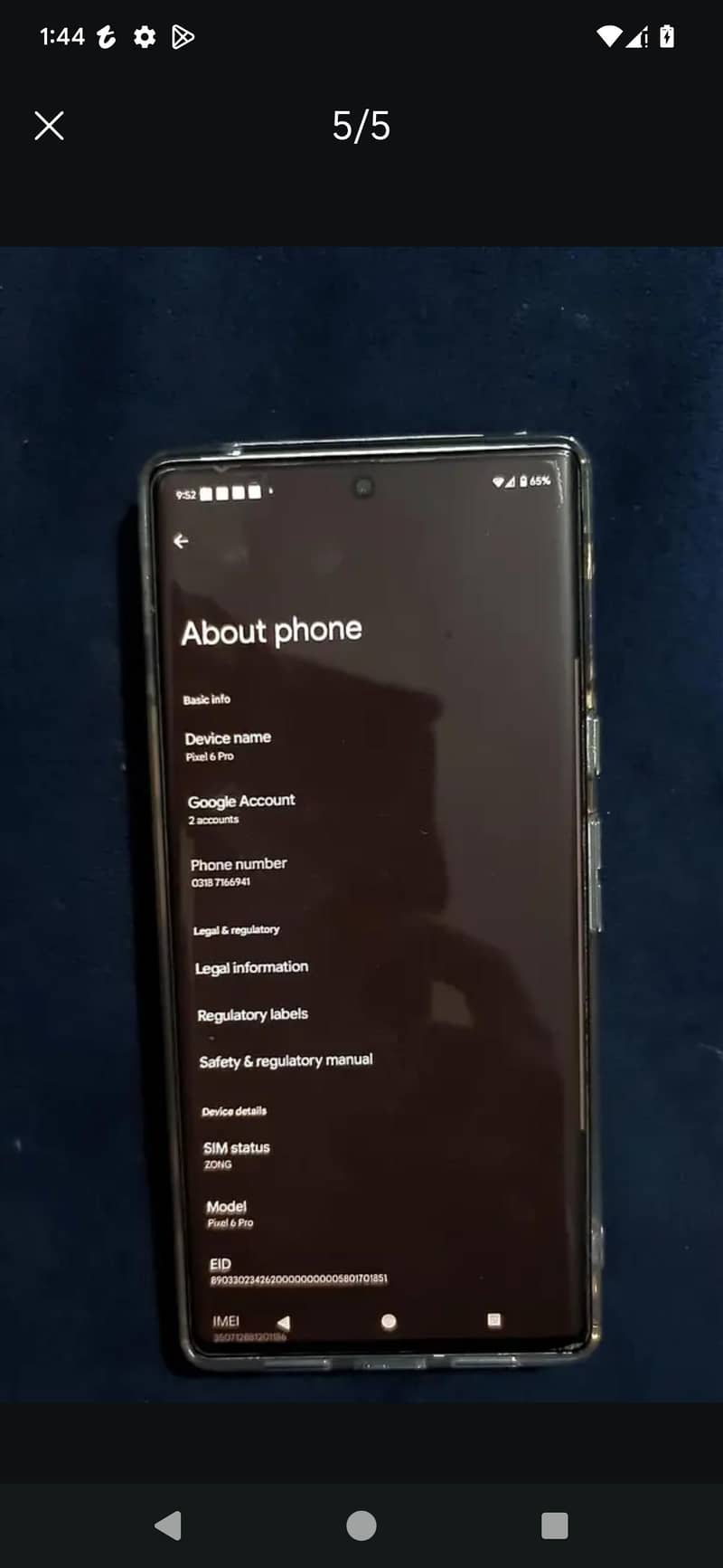Google Pixel 6 Pro 2