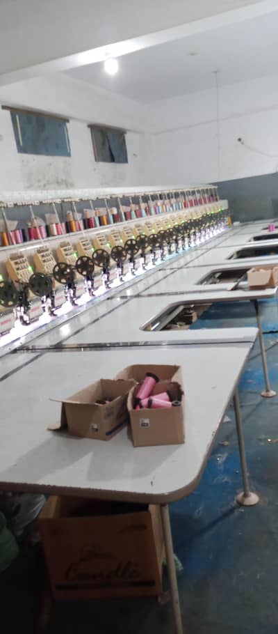 computeraised  embroidery machine 16 mode