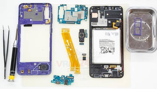 Samsung Mobile A30s panal damage